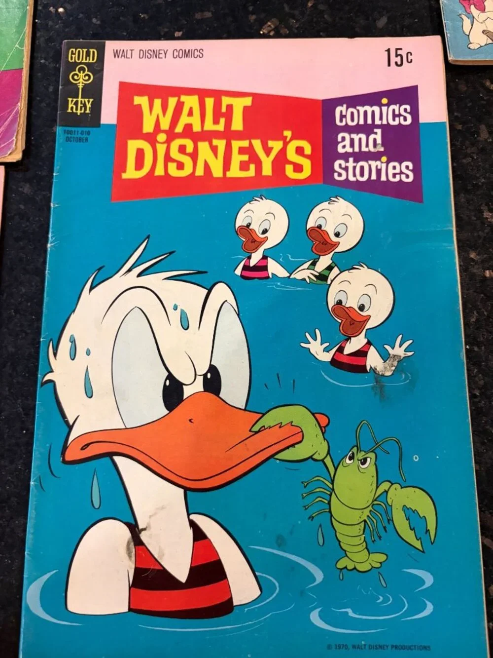 1970s Walt Disney Comics Donald Duck Gold Key Whitman 13 Comic Books Lot